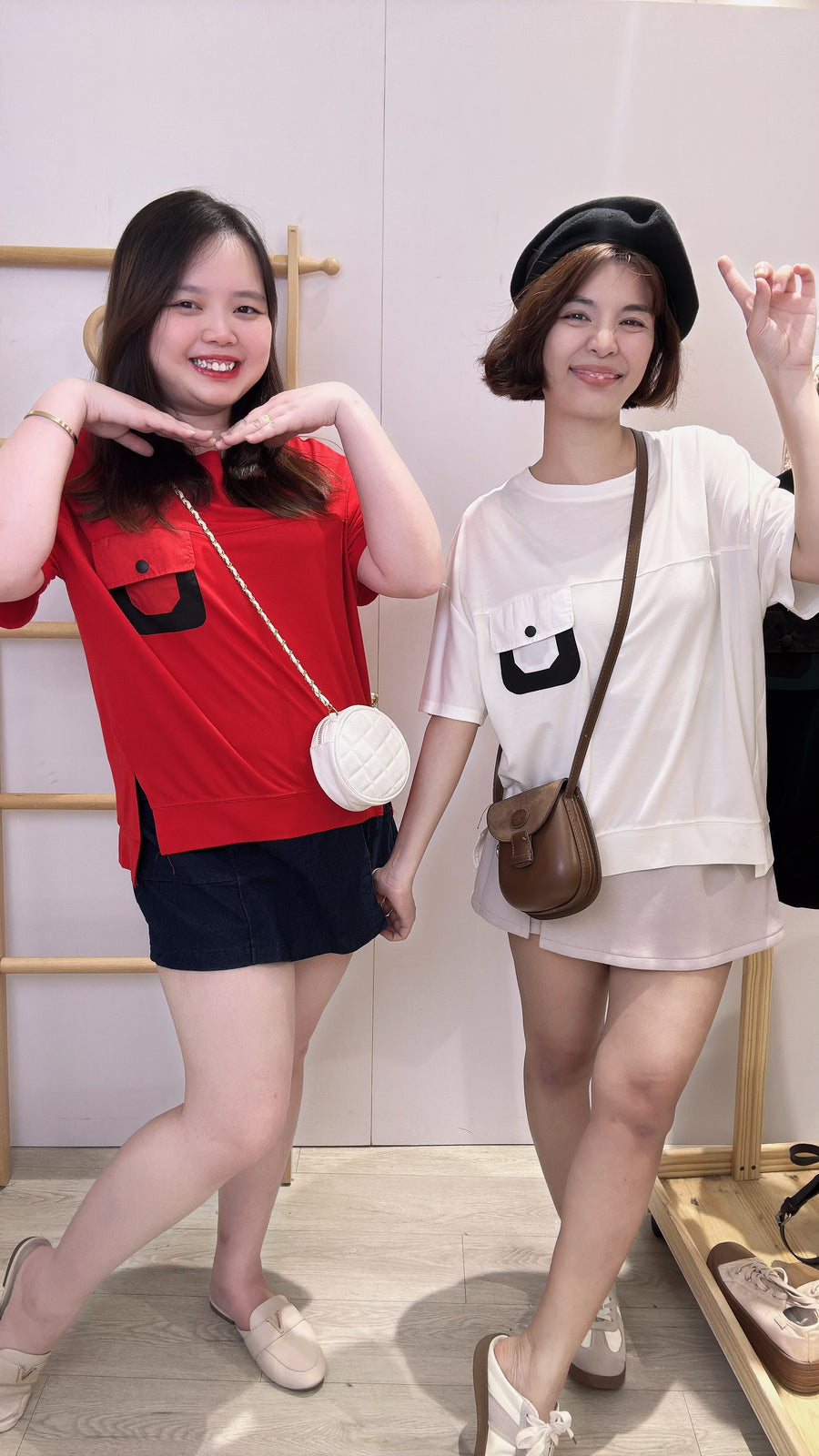 滑面柔软口袋上衣