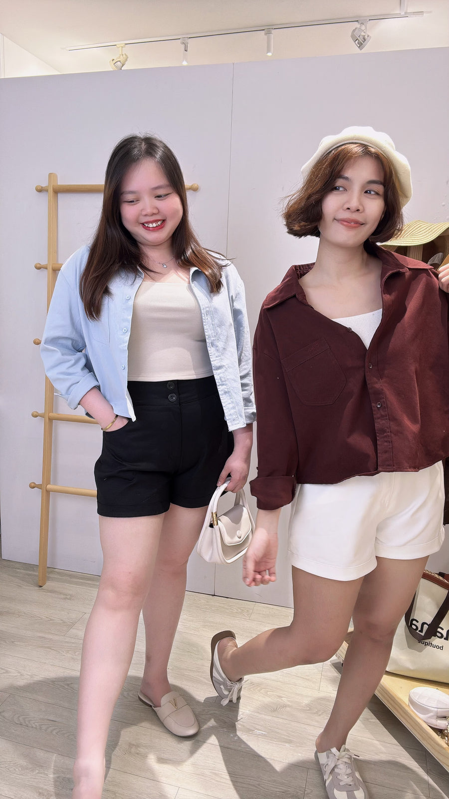 独家微弹百搭西装短裤