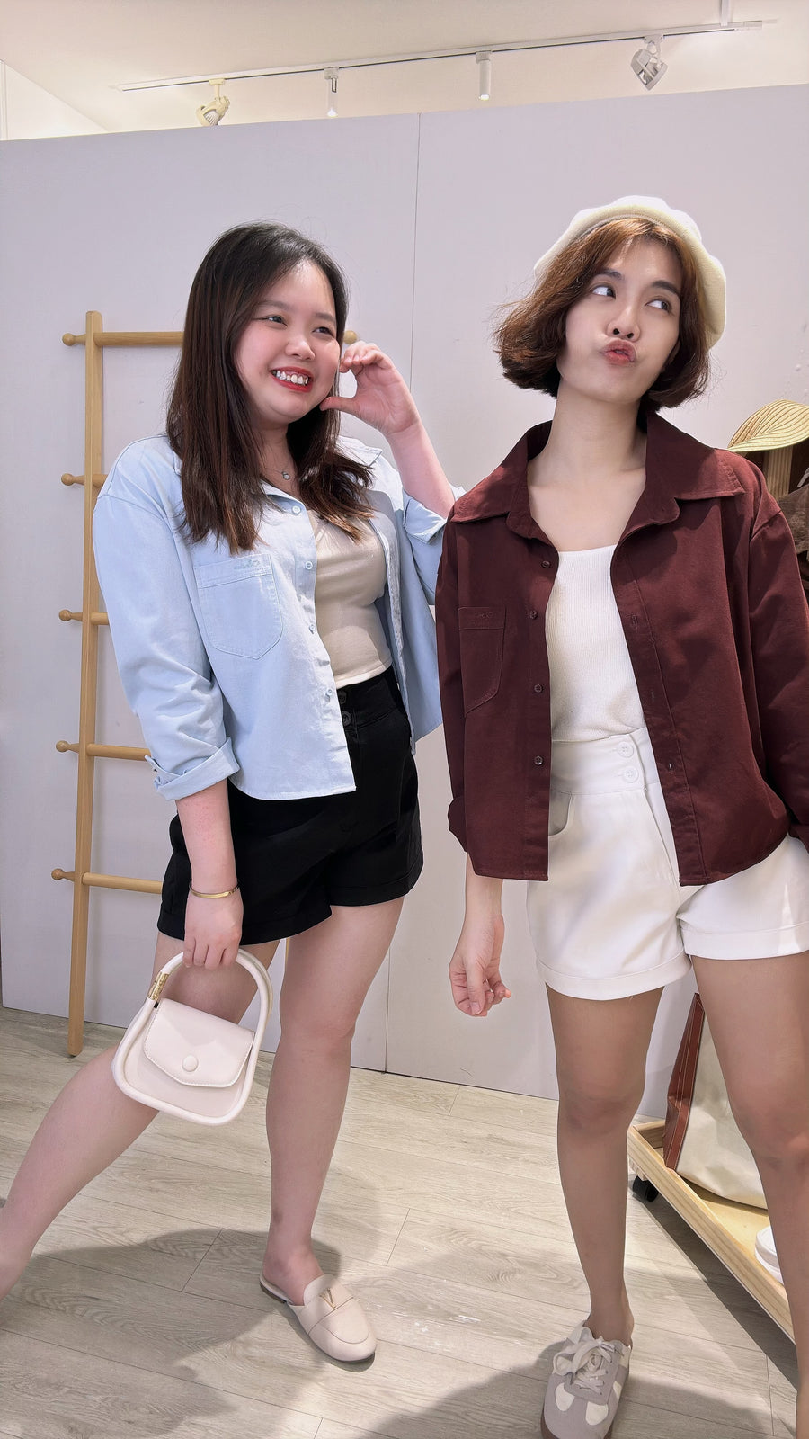 独家微弹百搭西装短裤