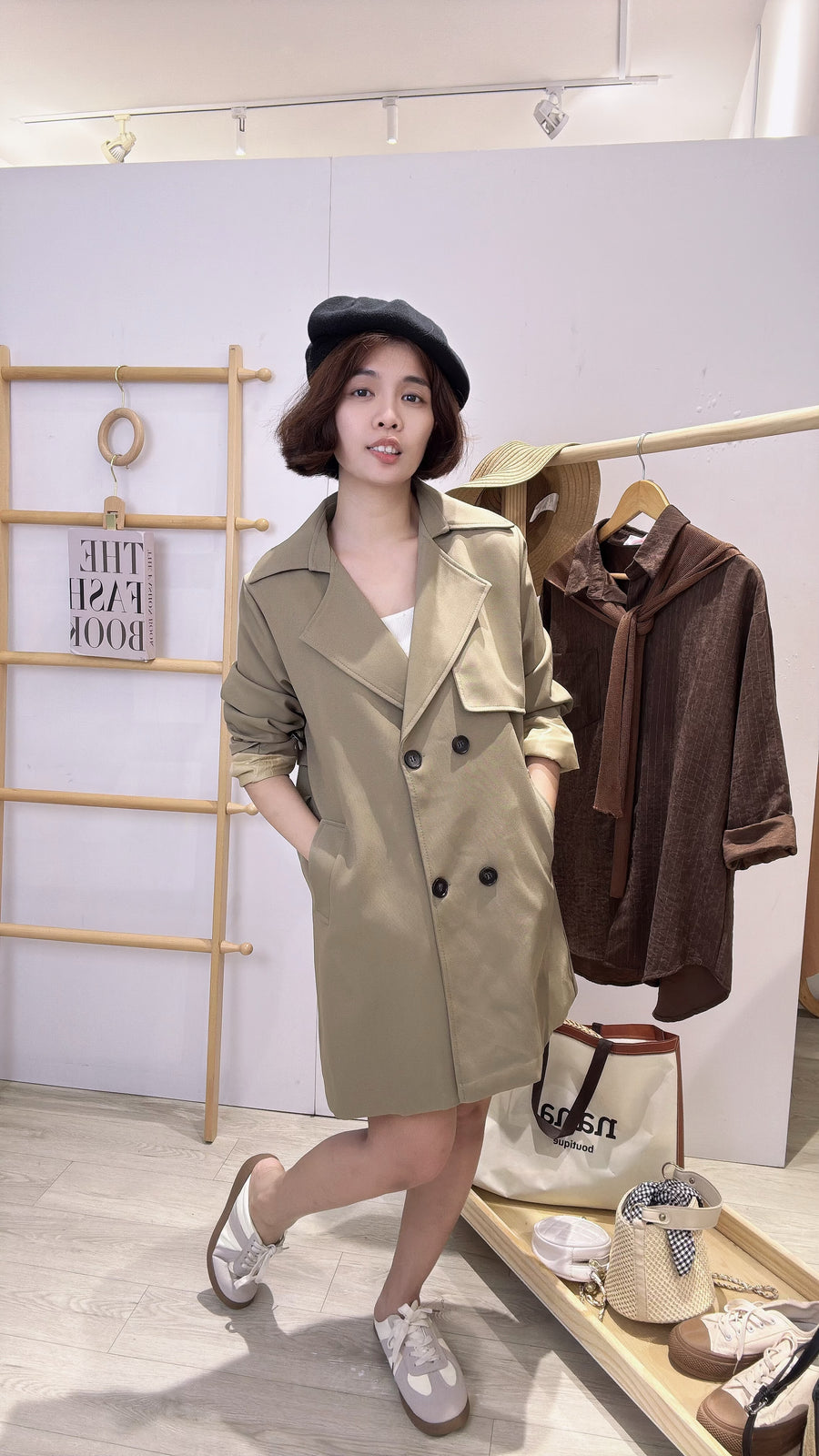 Premium西装风衣外套