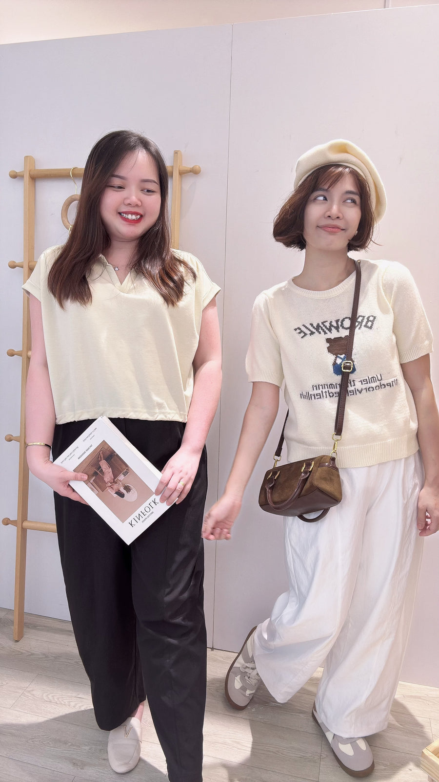 松紧腰仿牛仔潮流长裤