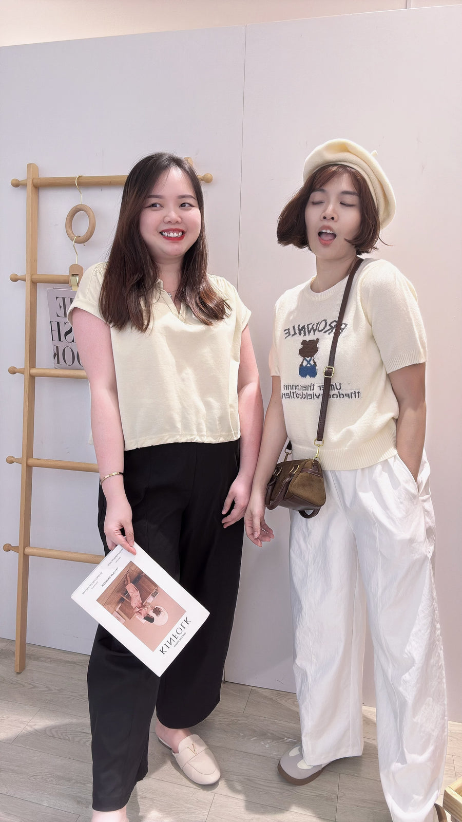 松紧腰仿牛仔潮流长裤