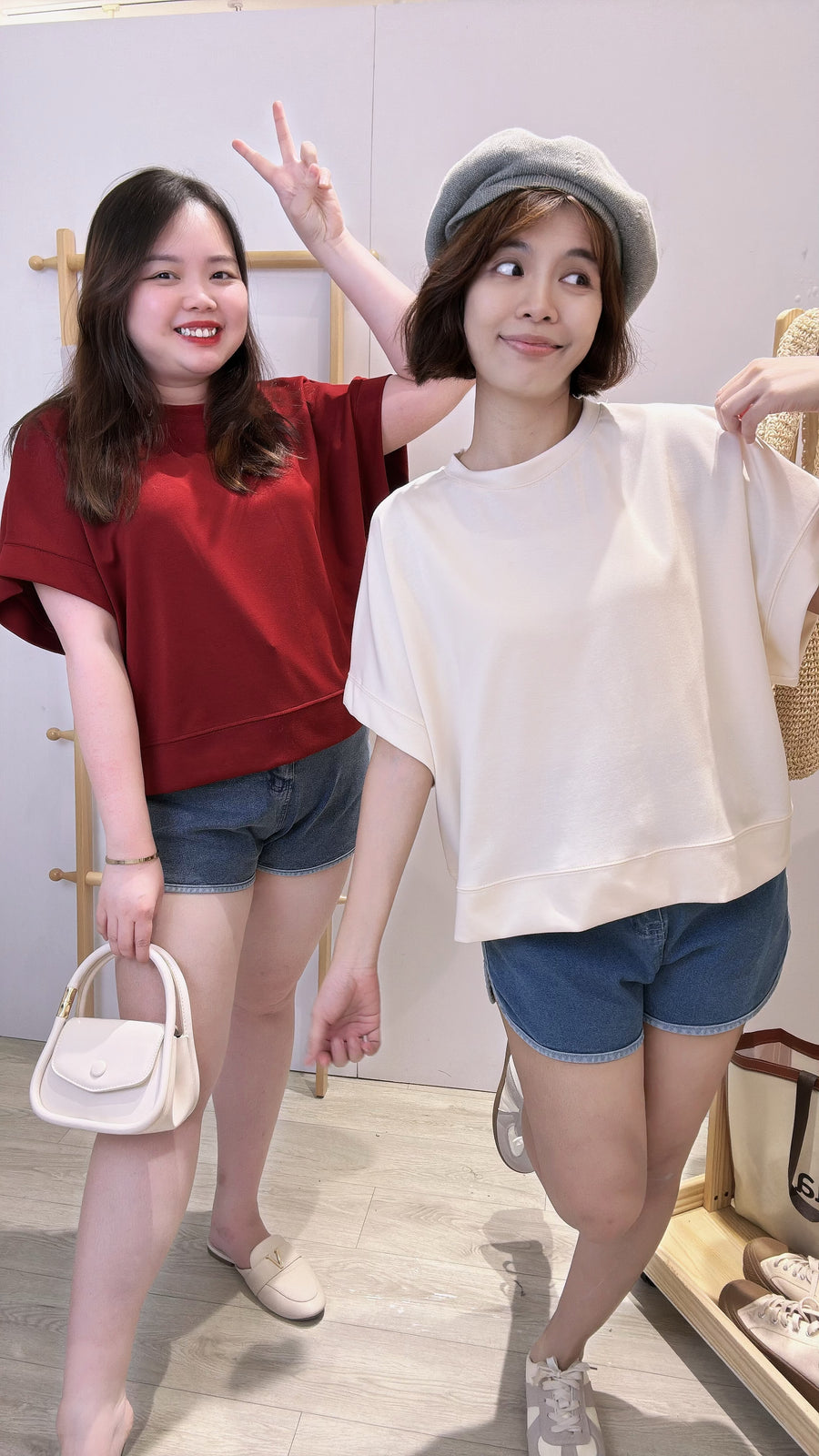 太空棉宽松上衣