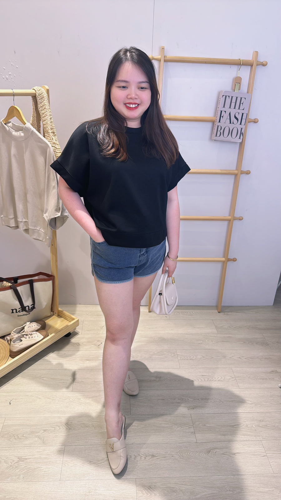 太空棉宽松上衣