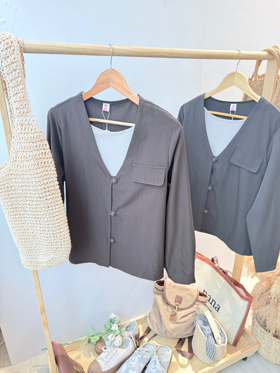 两件式西装上衣