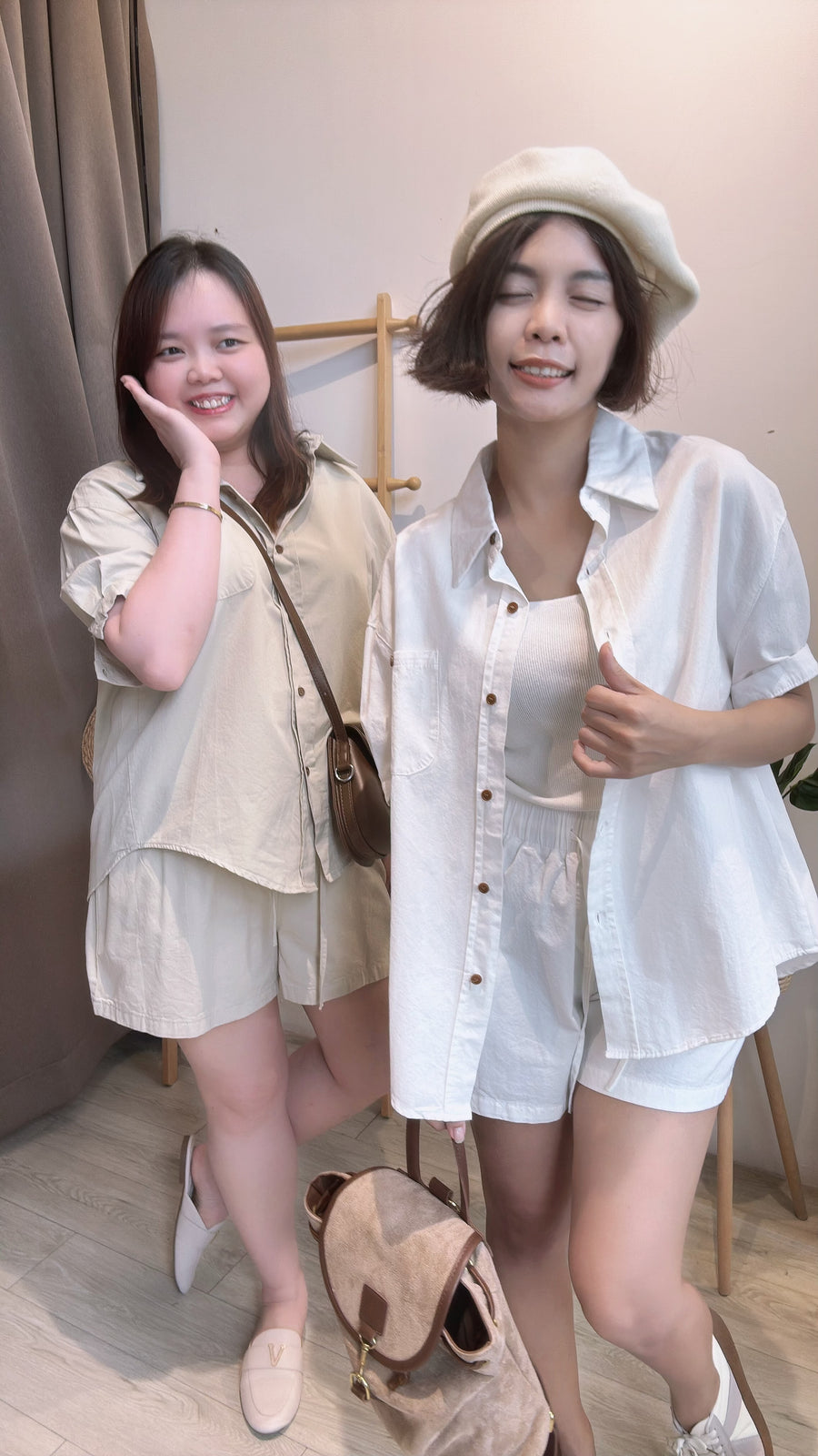 简约水洗牛仔套装