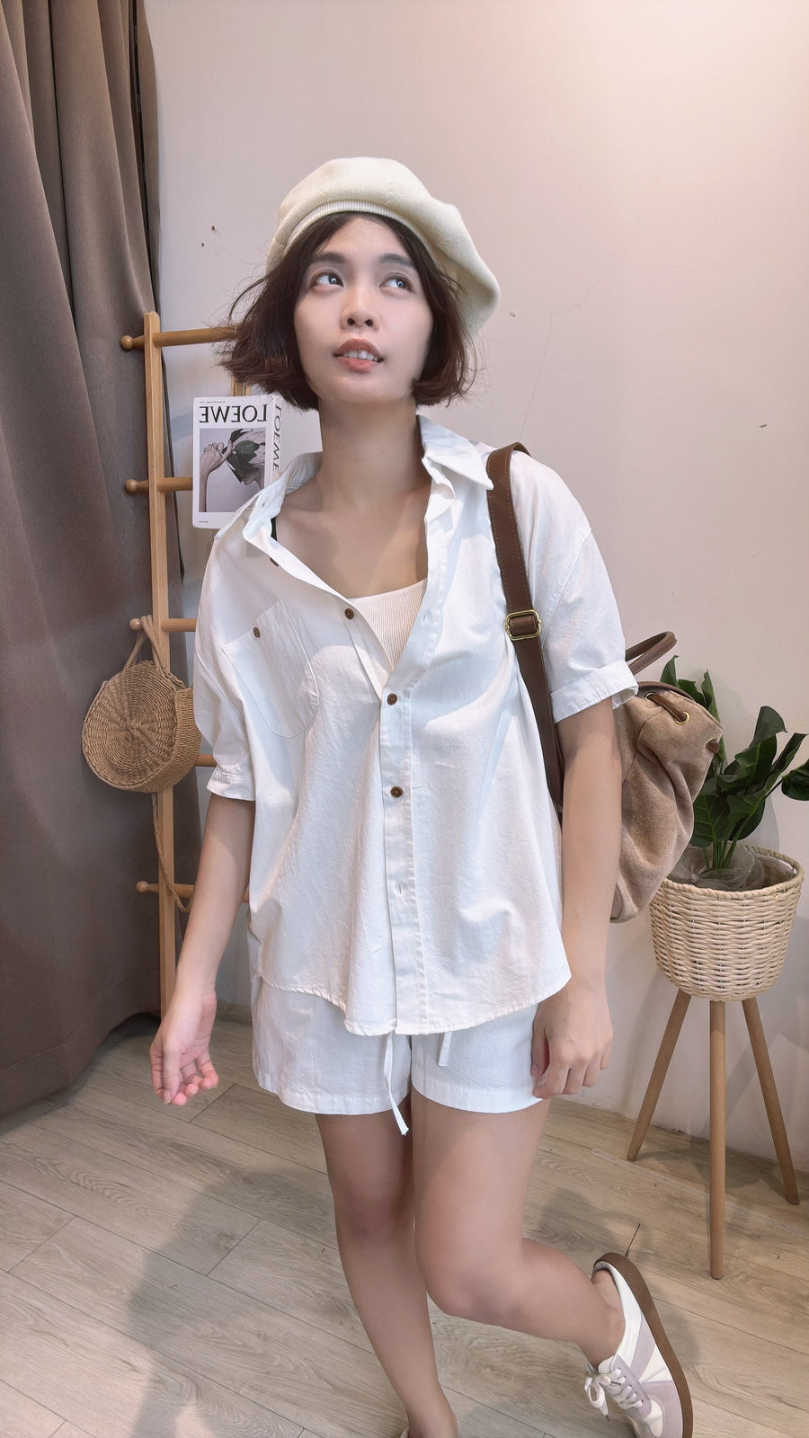 简约水洗牛仔套装