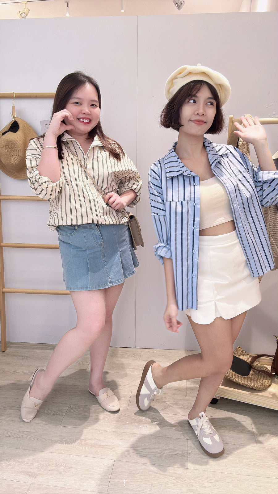 直线条宽松衬衫