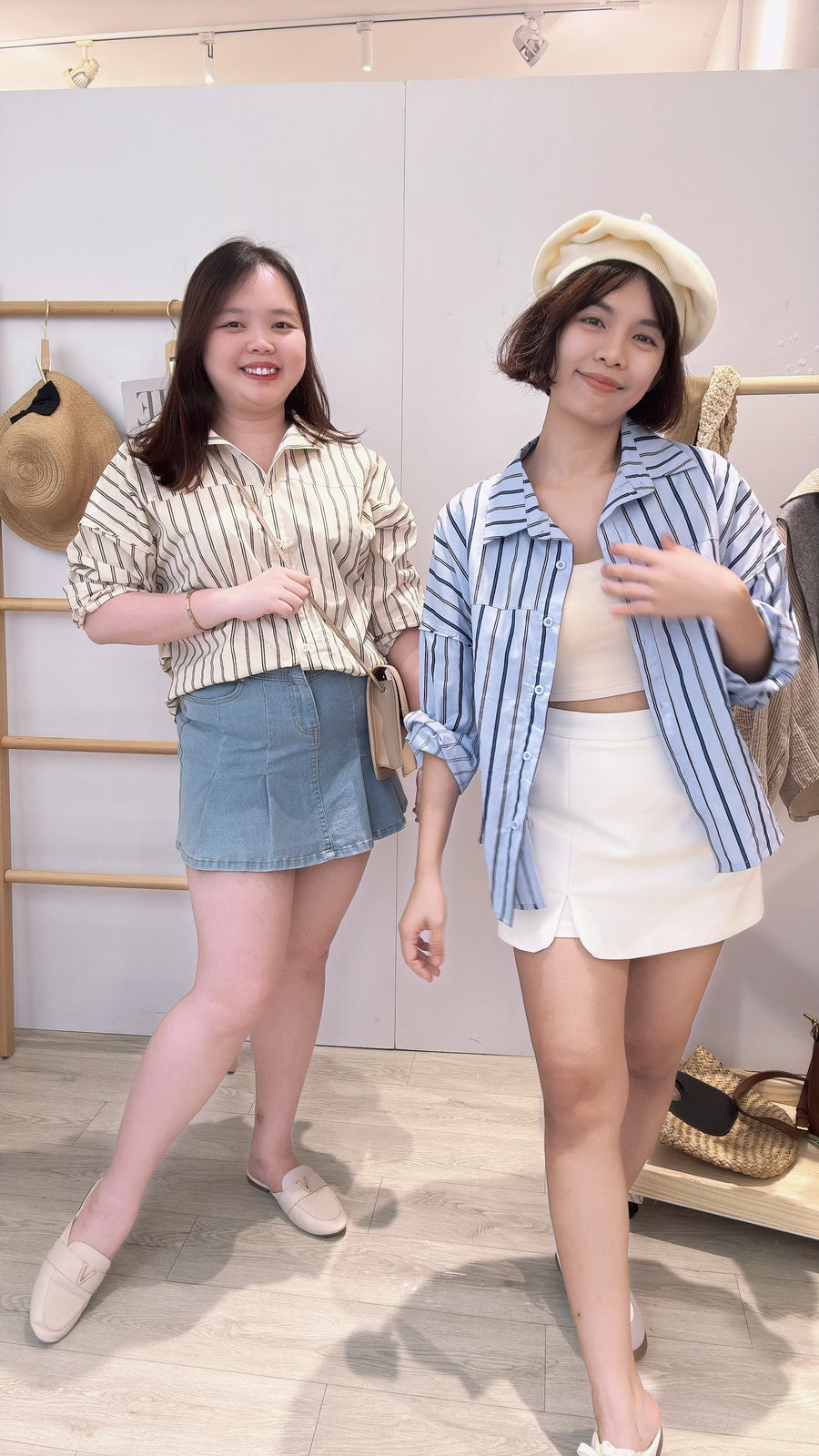 直线条宽松衬衫