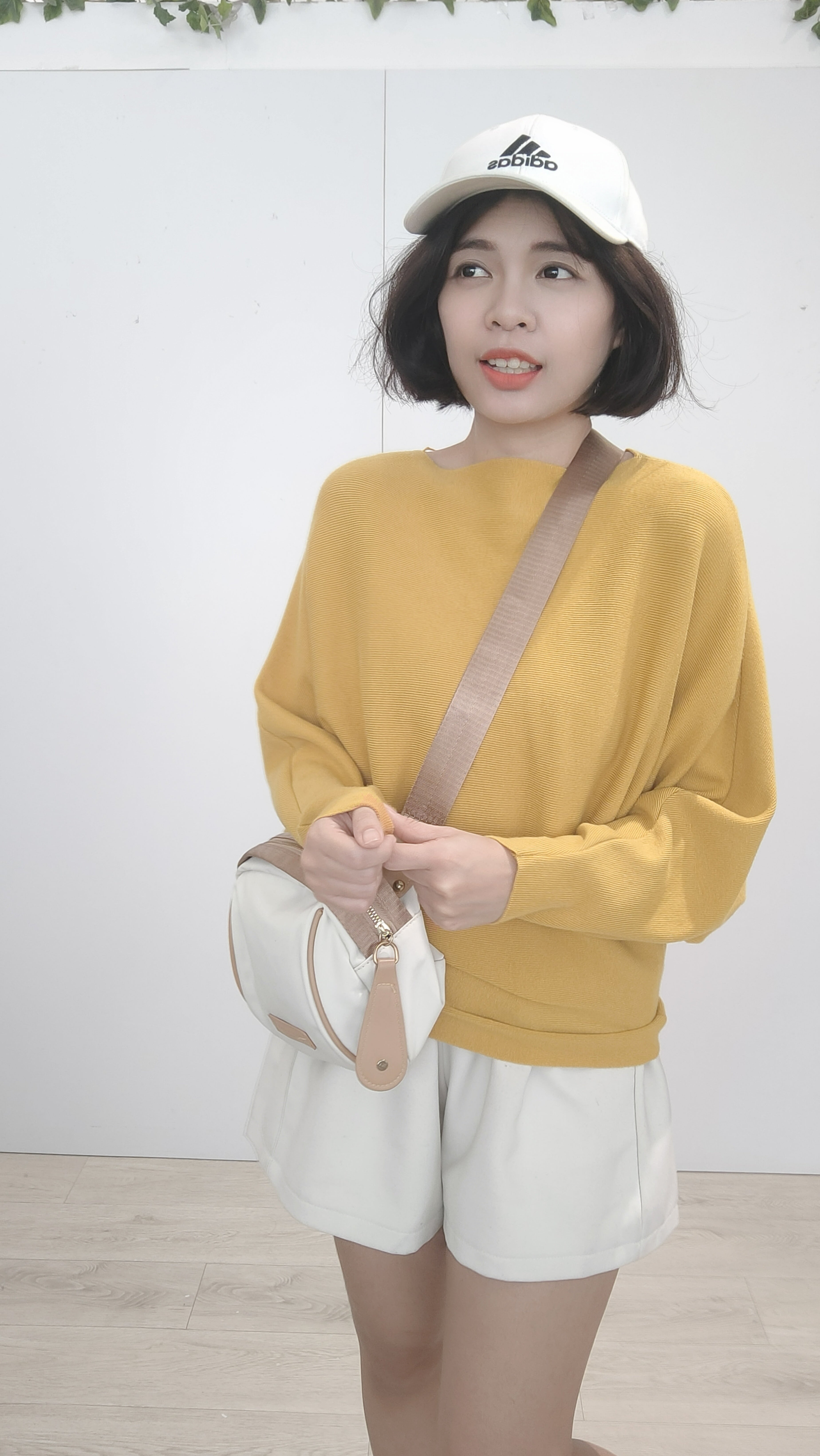 软针织舒服宽松上衣