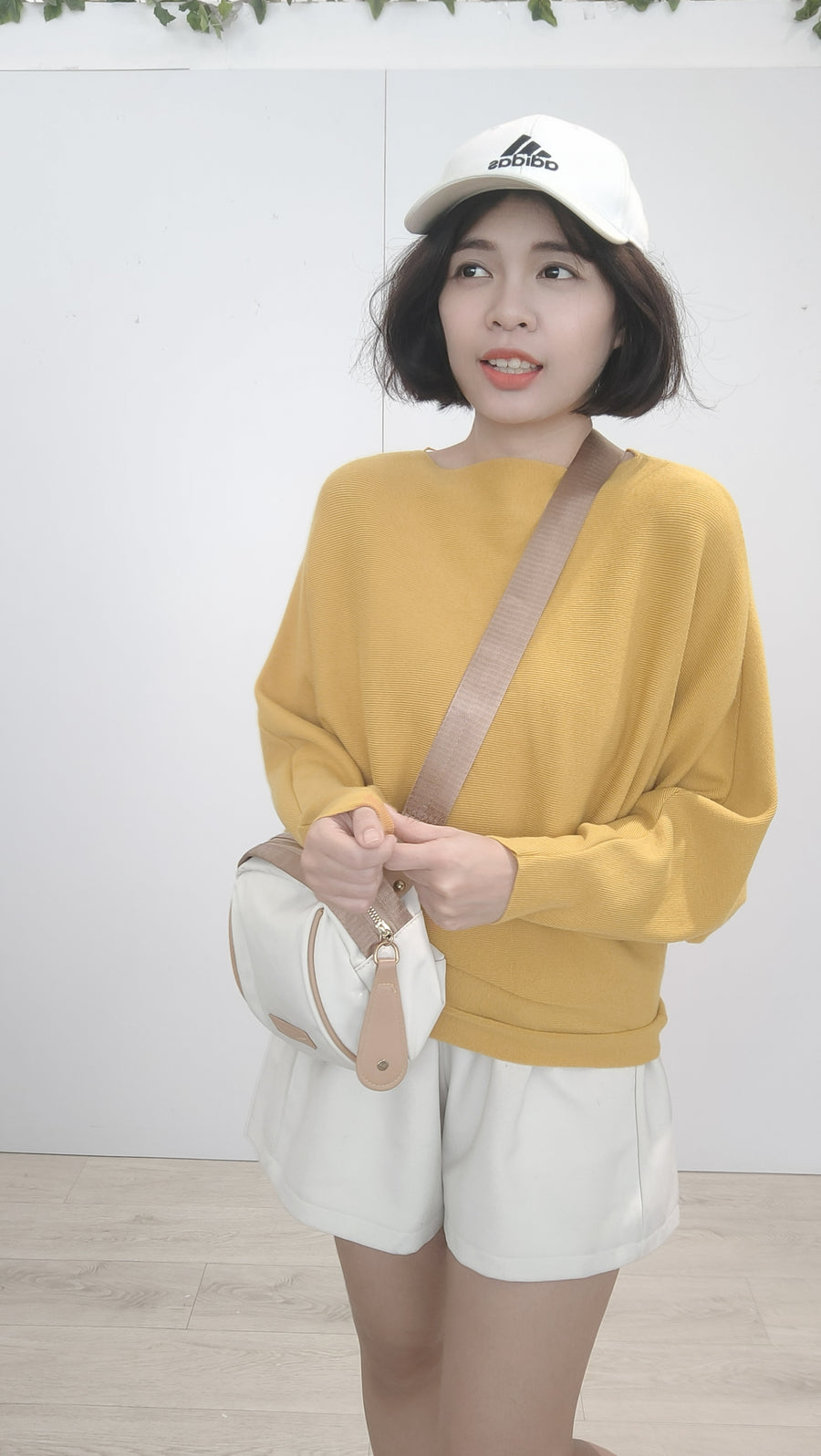 软针织舒服宽松上衣