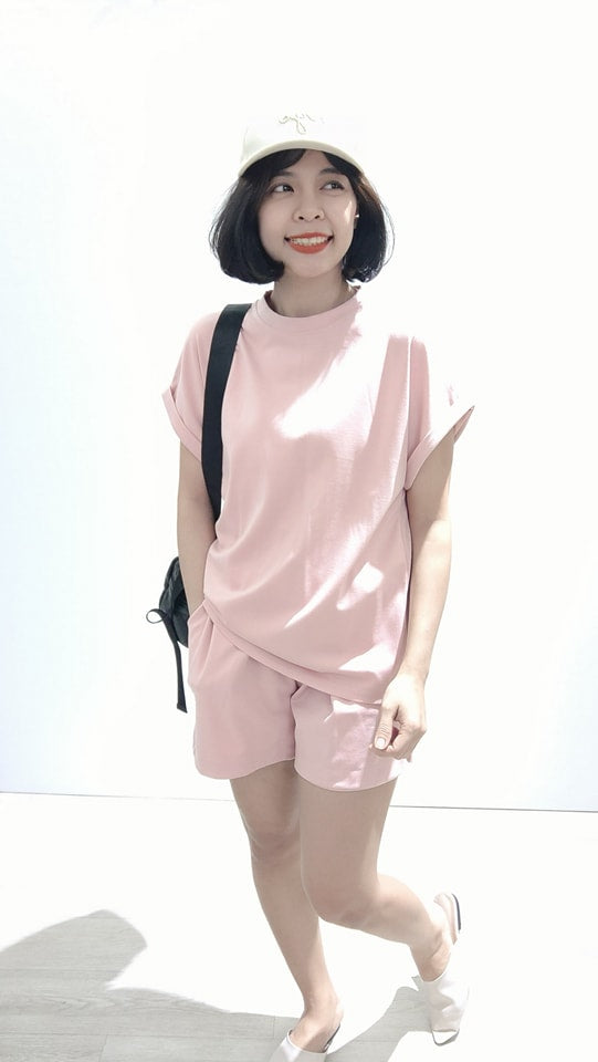 优质款休闲单色套装