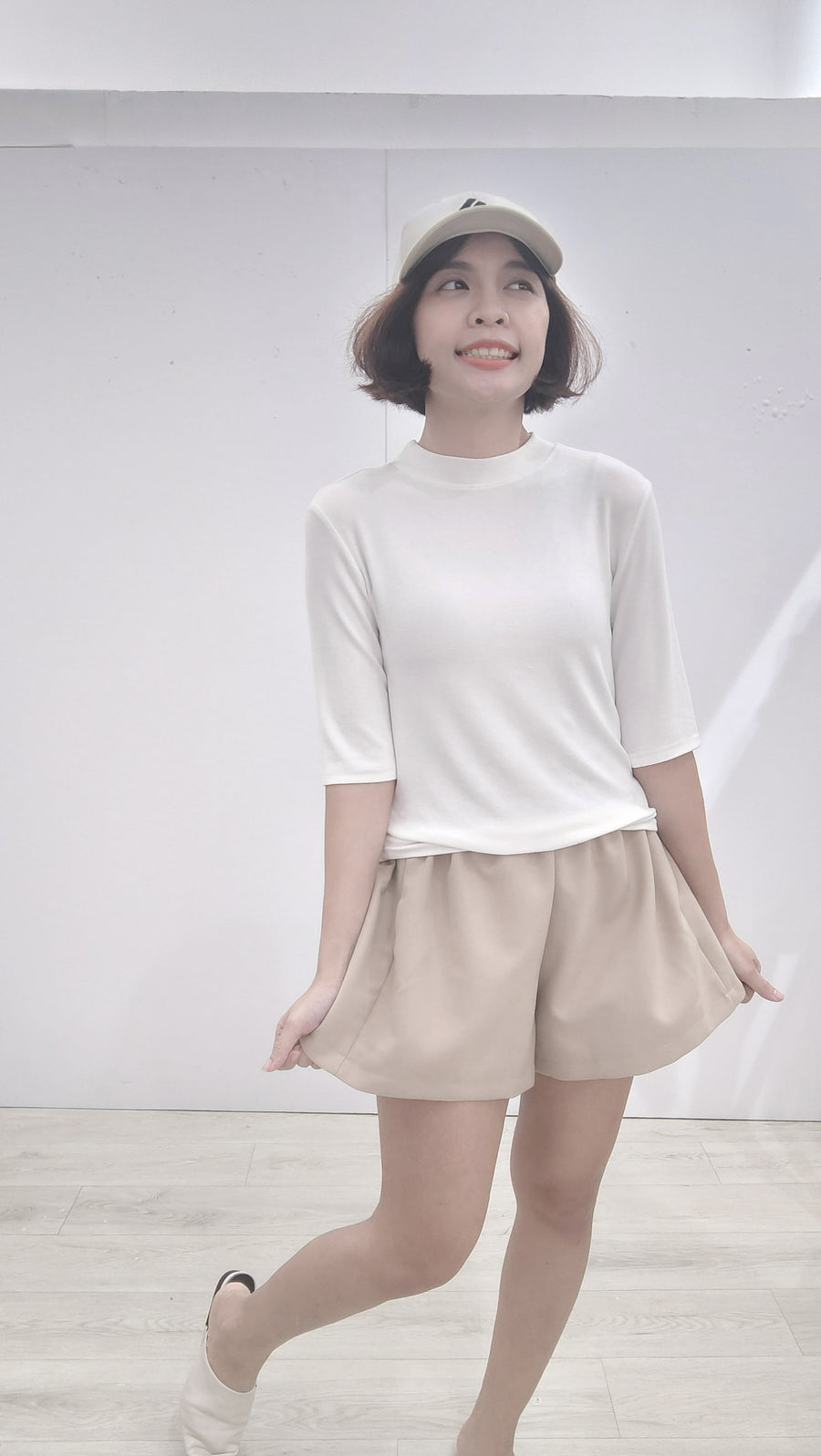 cotton高领上衣