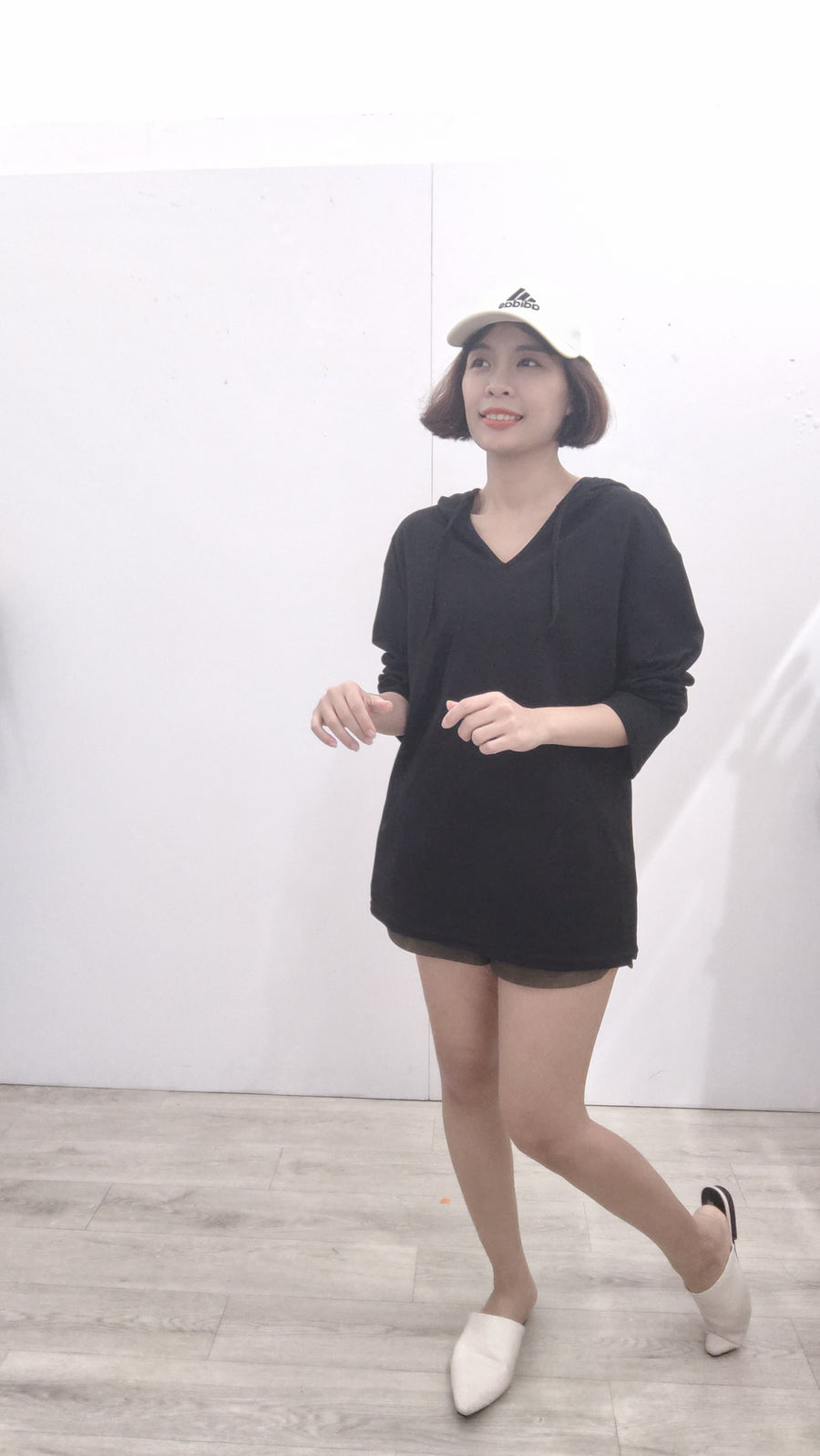 滚珠棉连帽长衣