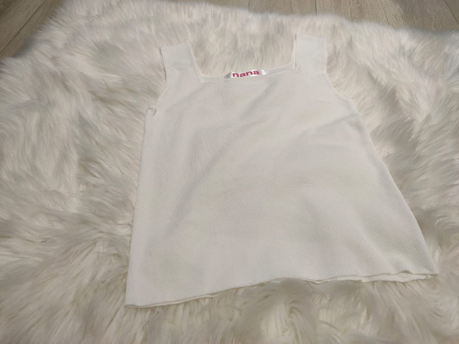爆款舒服百搭针织四方领背心