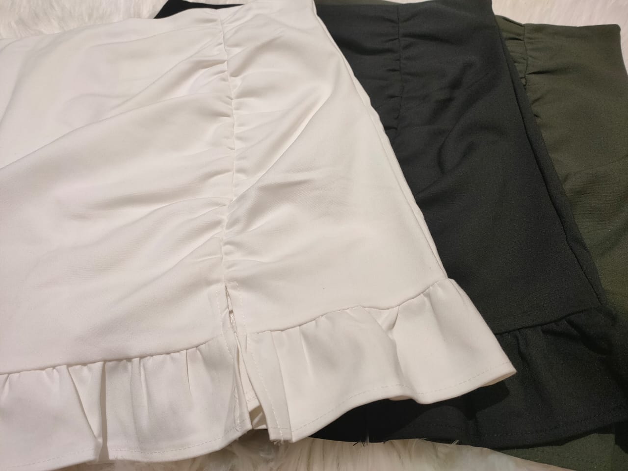 鱼尾西装裤裙