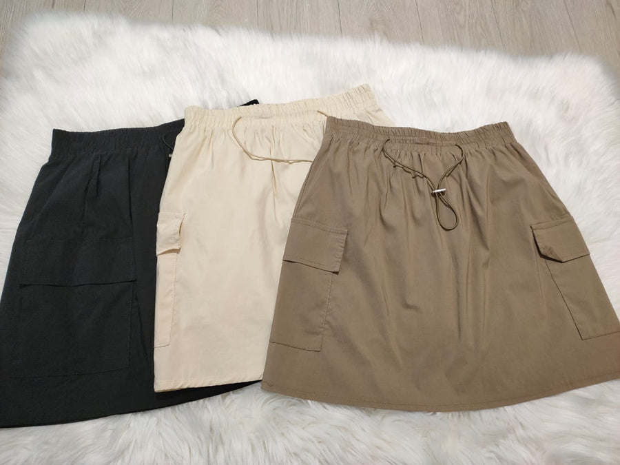 软棉麻工装裤裙