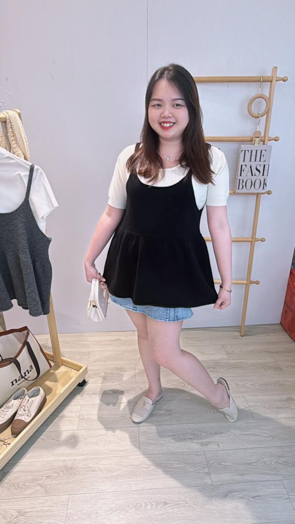 吊带软针织外搭