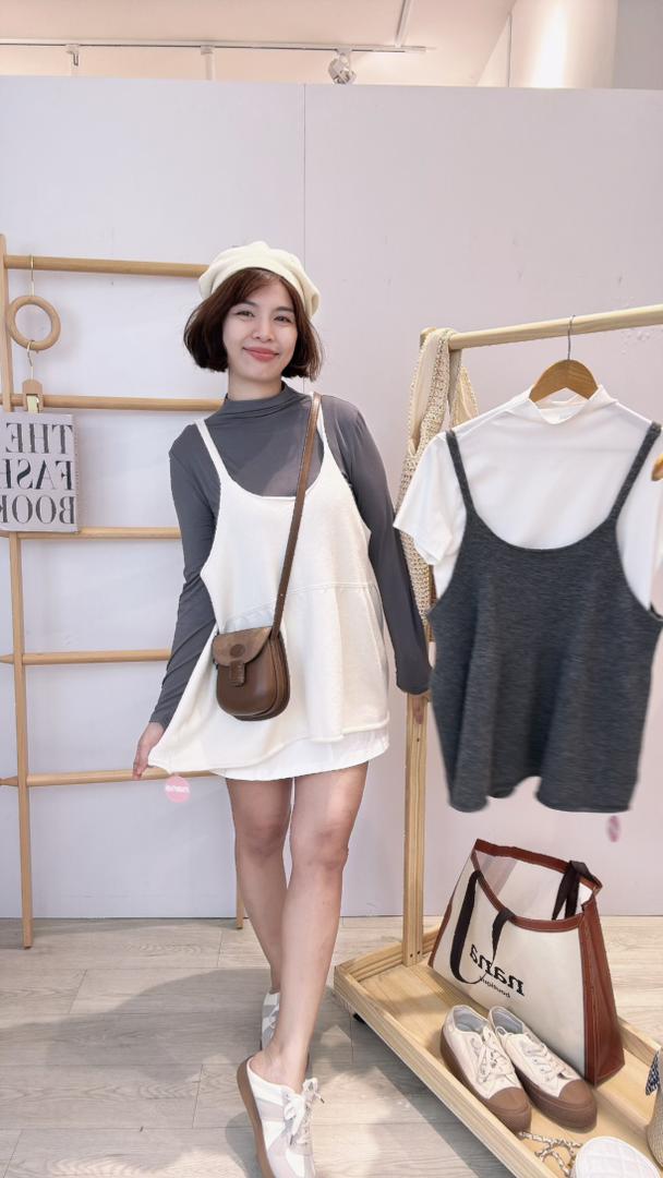 吊带软针织外搭