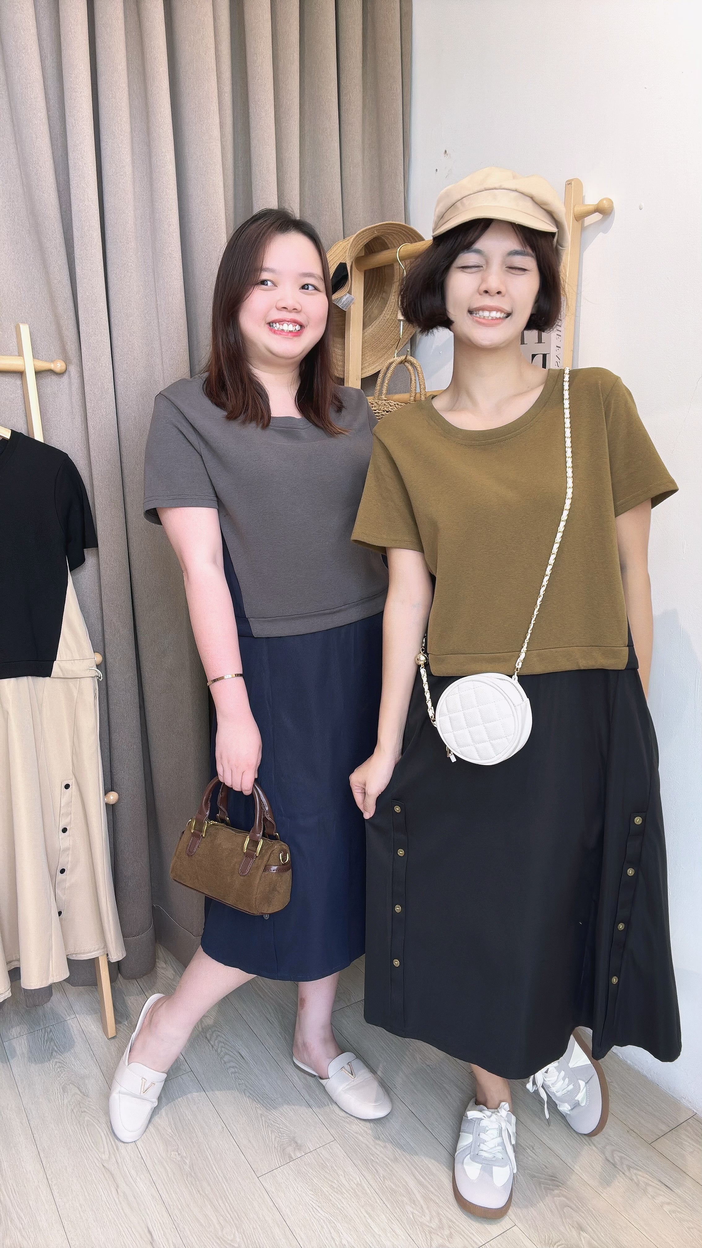 罗马并接Polyester连身裙